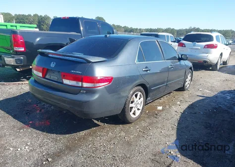 2004 Honda Accord 3.0 Ex из США, поврежденный, VIN 1HGCM66584A027567